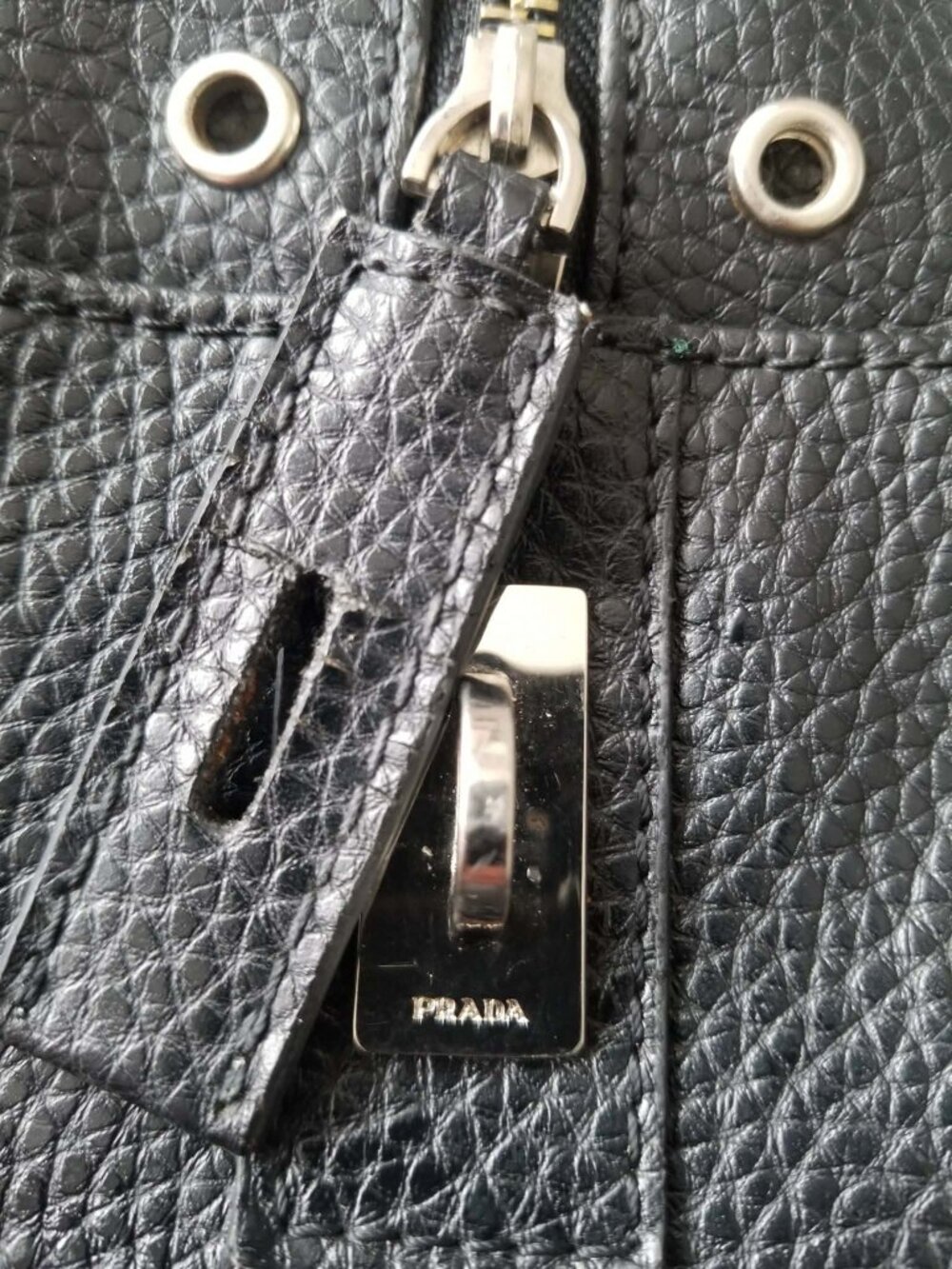 PRADA Grommet Bauletto Purse/Bag - Picture 5 of 5